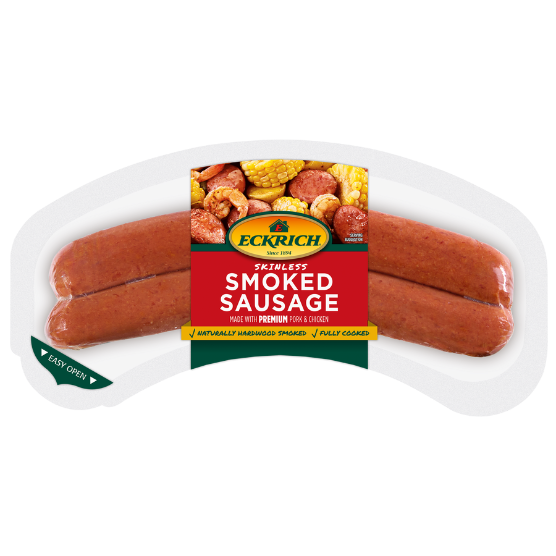 Polska Kielbasa Skinless Smoked Sausage Rope | Eckrich